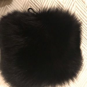 Hand muff warmer faux fur